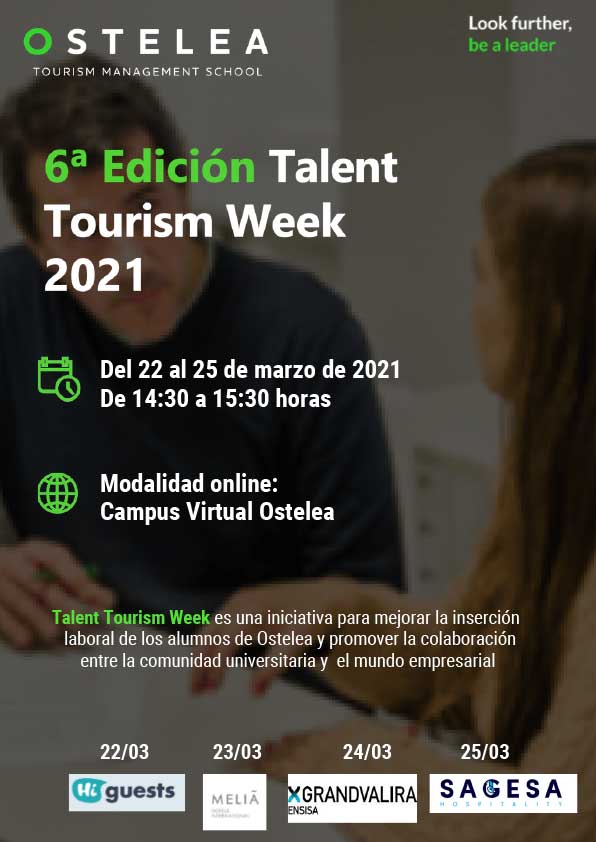 Cita online en la Talent Tourism Week de Ostelea